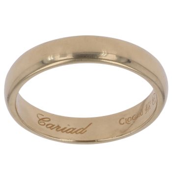 18ct Yellow Gold Clogau Cariad Wedding Band 4.03mm