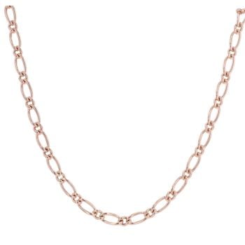 9ct Rose Gold Fancy Chain 20"