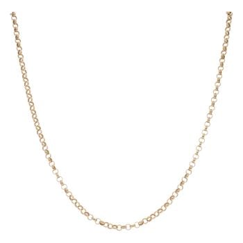 9ct Yellow Gold Belcher Chain 20"
