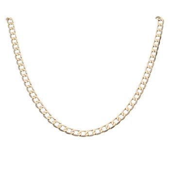 9ct Yellow Gold Curb Chain 24"