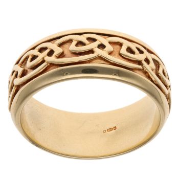 9ct Yellow Gold Annwyl Clogau Ring