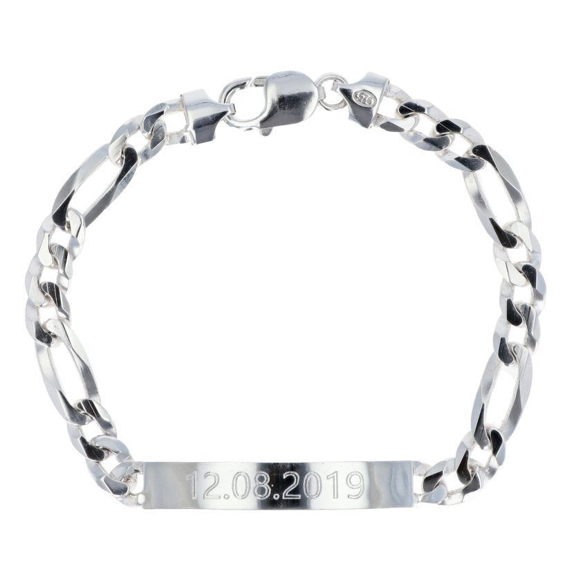 Silver Bracelets for Men Free UK Delivery Available Ramsdens Jewellery