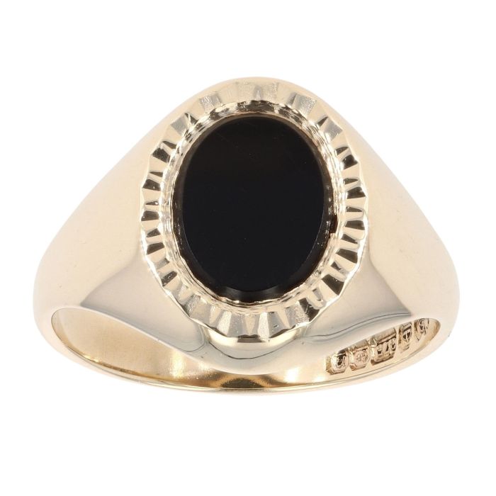 Onyx Rings – Free UK Delivery Available | Ramsdens Jewellery
