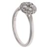 9ct White Gold 0.50ct Brilliant Cut Diamond Cluster Ring
