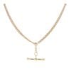 9ct Yellow Gold Albert T-Bar Chain 16"