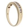 9ct Yellow Gold Cubic Zirconia Half Eternity Ring