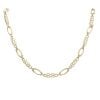 9ct Yellow Gold Fancy Chain 16"