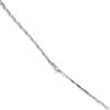 14ct White Gold 0.35ct Diamond Necklace 16"