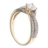 9ct Yellow Gold Cubic Zirconia Ring