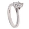 Platinum 1.25ct Pear Cut Diamond Solitaire Ring