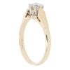 9ct Yellow Gold Cubic Zirconia Solitaire Ring