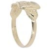 9ct Yellow Gold Patterned Buckle Ring