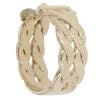 9ct Yellow Gold Plaited Buckle Ring