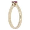 9ct Yellow Gold Ruby Solitaire Ring