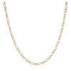 9ct Yellow Gold Figaro Chain 18"