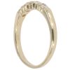 14ct Yellow Gold 0.50ct Brilliant Cut Diamond Five Stone Ring