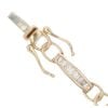 9ct Yellow Gold 1.20ct Diamond Bracelet 7.5"