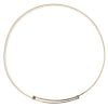 9ct Yellow Gold Patterned Milgrain Bangle