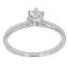 18ct White Gold 0.30ct Brilliant Cut Diamond Solitaire Ring