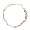 9ct Yellow Gold Celtic Bracelet 8"