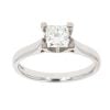 Palladium 0.60ct Diamond Solitaire Ring