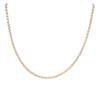 9ct Yellow Gold Foxtail Chain 18"