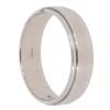 14ct White Gold Cubic Zirconia Wedding Ring 5.5mm