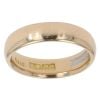 18ct Yellow Gold Court Wedding Ring 4mm