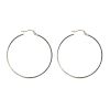 14ct Yellow Gold Greek Key Hoop Earrings