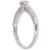 9ct White Gold 0.50ct Brilliant Cut Diamond Solitaire Ring