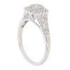 9ct White Gold 0.50ct Brilliant Cut Diamond Cluster Ring
