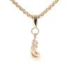 9ct Yellow Gold Boxing Glove Pendant And Belcher Chain 22"