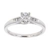 18ct White Gold 0.40ct Diamond Cluster Ring