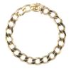 9ct Yellow Gold Curb Bracelet 7.5"