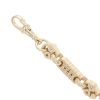 9ct Yellow Gold Patterned Stars and Bars Bracelet 7"