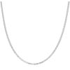 Silver Byzantine Chain 18" By Icesia