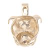 9ct Yellow Gold Bulldog Pendant