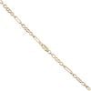 9ct Yellow Gold Fancy Figaro Chain 20"