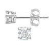 9ct Yellow Gold Diamond Earrings