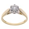 18ct Yellow Gold 0.40ct Brilliant Cut Diamond Solitaire Ring