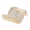 14ct Yellow Gold Cubic Zirconia Ring