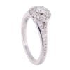 18ct White Gold 0.45ct Vera Wang Diamond Cluster Ring