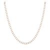 9ct Yellow Gold Square Curb Chain 18"
