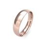18ct Rose Gold 5mm Traditional Court Wedding Band