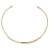 9ct Yellow Gold Celtic Heart Torque Bangle