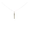 9ct Yellow Gold Personalised Bar Necklace
