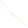 18ct Yellow Gold Sapphire And 0.05ct Diamond Suzanne Kalan Pendant And Chain 18"