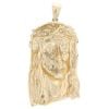 9ct Yellow Gold Jesus Pendant