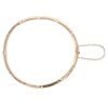 9ct Yellow Gold Bamboo Patterned Hinged Bangle