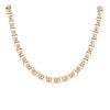9ct Yellow Gold Plain Belcher Chain 22"